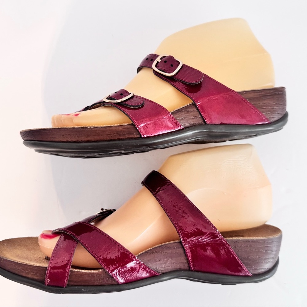 SAS Women's Shelly Toe Loop Slide Sandals Tripad Comfort Buckle Strap 7.5 - Picture 3 of 15